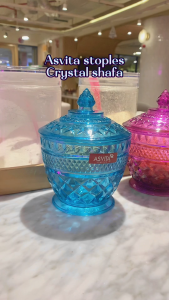 ASVITA Stoples Kristal Shafa Plastik 12 PCS Plastic Jar Food Grade STS 888