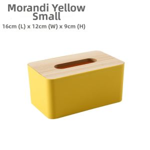 Creative Nordic Style Paper Towel Box Wooden Tissue Holder