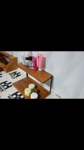 DISKON!!! RAK BUMBU/RAK KOSMETIK/RAK KAYU 2 SUSUN MURAH