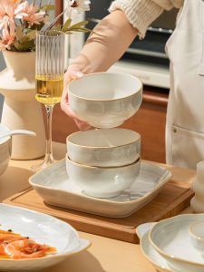 YICHEN | High Aesthetic and Stylish Ceramic Dinnerware Set Home