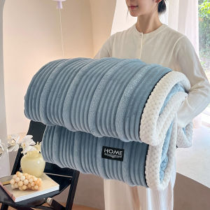 Thickened Blankets Suitable For Bedroom Air Conditioning Blankets Warm Blanket Nap Blanket High Quality Blanket