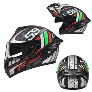 AD | Certified Flip Light Motorbike Helmet