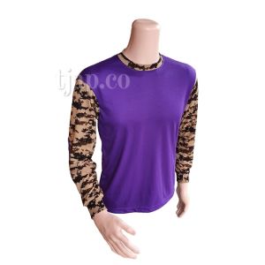 Baju kaos Lapangan Pramuka Custom Suka - Suka - Penembak Ungu