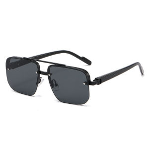 JN IMPRESSION New Trendy Square Big Frame Slimming Sunglasses Sunscreen Driving Sunshade Glasses