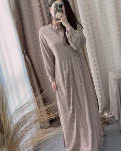 Azysena Brukat Dress Wanita Terbaru / Dress Lebaran 2024
