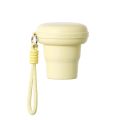 Portable Folding Silicone Water Cup HOLOHOLO Outdoor Travel Camping Coffee Cup Heat Resistant Compression  Style 200ml. 