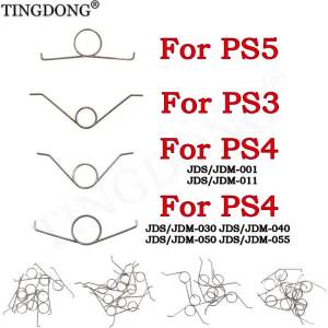 10/20/30/50pcs R2 L2 Trigger Buttons Springs for PS3 PS5 PS4 Pro Slim Controller Spring JDM 001 010 011 030 040 050 055