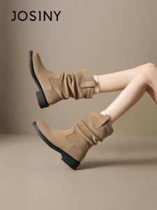 Josiny | Fur-lined Thick Sole Womens Boots