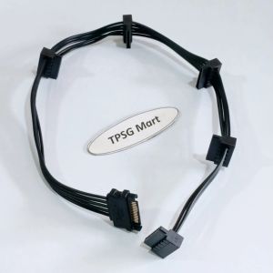 Cáp chia Sata 1 ra 5 (1 đầu Đực ra 5 đầu Cái) / Cáp dài: 50Cm (Đầu Thẳng)