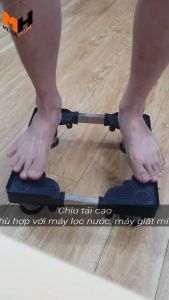 Chân kê máy giặt mini kệ máy giặt mini chuyên dụng chất liệu inox chắc chắn chịu tải 150kg