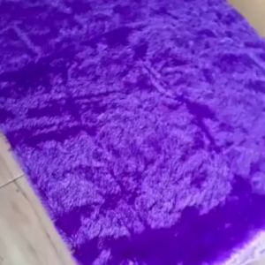 Taplak meja serbaguna bulu Rasfur lembut Ukuran 150x50cm