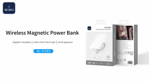 WIWU WIRELESS MAGNETIC POWER BANK ULTRA THIN 15W 5000MAH CCC