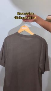 Kaos Polos Pria Cotton Combed Premium - Kaos Lengan Pendek Pria Round Neck Reguler Fit