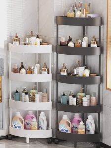 Giá Để Đồ Góc Phòng Tắm Ba Giác Nhiều Lớp Không Cần Đục Lỗ Giá Để Đồ Gia Vị Nhà Bếp Đa Năng Giá Để Đồ Vệ Sinh Cá Nhân Bằng Nhựa Phong Cách Bắc Âu