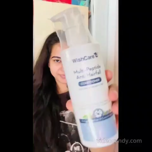 WishCare Hydrating AHA BHA Anti Dandruff Shampoo - Piroctone Olamine Salicylic Acid LHA Climbazole Pre+Probiotics & Hyaluronic Acid - Sulfate & Paraben Free 250ml