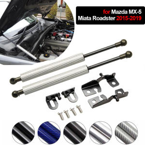 for Mazda MX-5 ND MX5 Miata Roadster 2015.2016.2017-2024 Modify Auto Front Bonnet Hood Gas Struts Shock Dampers Spring Lift Supports Prop