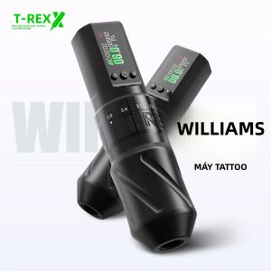 Máy Xăm Không Dây T-Rex Có Thể Điều Chỉnh Chiều Dài Hành Trình 2.0-4.2mm Bút Xoay Dùng Mực Kèm Pin 1600mAh
