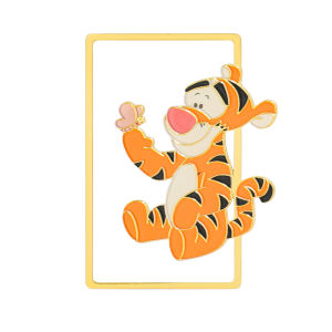 Bandai | Winnie The Pooh Dấu Trang Kim Loại Thiết Kế Hình Học Dành Cho Những Người Yêu Sách Đọc Sách Thư Viện Nghiên Cứu Quà Tặng Sinh Nhật Giáng Sinh