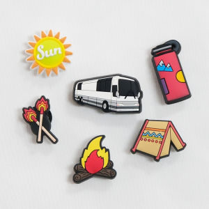 High-End DIY Sunflower Shoe Buckle Accessories for Clog Shoes Firework Matchstick Style Cross Design Winter Fashion from China