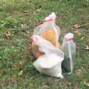 ถุงตาข่ายป้องกันแมลง 5 ขนาด ถูกเสริมและสามารถใช้ประกันตาได้ดี