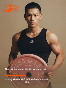 Golovejoy | Áo Tập Nam Dáng Ôm Nhanh Khô Giúp Thon Eo