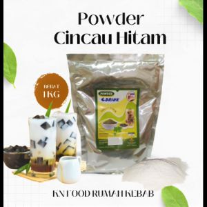 Bubuk Cincau Hitam Premium - Bubuk Cincau Hitam Instan