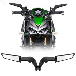 Bộ Gương Chiếu Hậu Bên Hông Có Thể Điều Chỉnh Dành Cho Kawasaki Dòng Z - Z1000 Z900 Z800 Z750 Z650 Z400 Z300 Z250 Z125 - Gương Chiếu Hậu Xe Máy