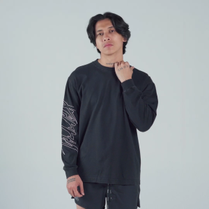 Terrel Sportswear Adapt TForce Long Sleeve Black Wash Man