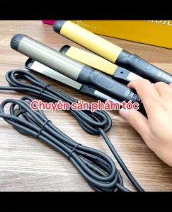Máy uốn duỗi tóc cao cấp 2in1 119 chuyên nghiệp với 5 mức nhiệt độ 140-220°C bề mặt ceremic chống dính thiết kế gọn nhẹ tiết kiệm thời gian và điện bảo vệ tóc khi quá tải.