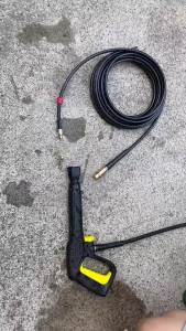High Pressure Wash Sewer Drain Cleaning Nozzle Spring Head G1/4 G1/8 Adaptor For Opening Clogging of Sewage