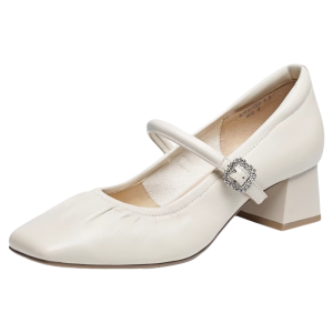 Reddragonfly | Commuter Soft Lamb Leather French Heel Pumps
