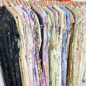 New 2025 Summer Chinese National Style Sleeveless Printed Dress Young Version Improved Cheongsam A-Line Long Dress Floral Pattern
