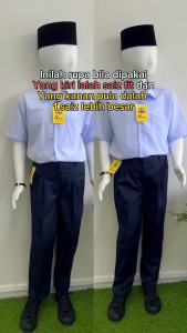 🔸Combo Deal Unipro Sepasang ~ Sekolah Rendah & Baju Melayu Agama / Koshibo Licin / Kemeja Putih Pendek Seluar Panjang UP003 / UP009 / UP007 / UP008