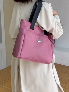 Túi tote túi vải chống thấm nước phong cách Hàn quốc size 33cm đựng vừa sổ A4