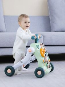 ~Ship From KL~ 6in1 Baby Walker Adjustable Heights 3in1 Walker 5in1 Toy Baby Multi Functional Baby Stroller Anti Rollove baby push walkers