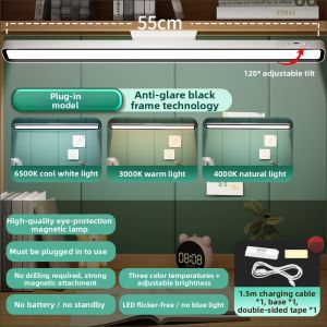 Eye-Protecting Study Bedside Desk Lamp