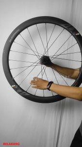 ALEXRIM Wheelset ALX845D Sepeda Balap Road Bike Carbon Discbrake 700c