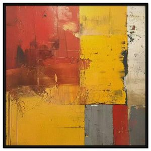 Tranh trừu tượng sơn dầu. Tranh treo tường dán tường Canvas. CGI-303