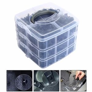 หมูดกิจบางหมูดกิจบาง การผสม 6 รข 100 ราย สำหรับการผสม หมูดกิจบางกันชน หมูดกิจบางกันชน 6 รข หมูดพลาสติก หมูดยึดพลาสติก 6 รข หมูดกิจบาง 6 รข มากที่ 100 ชิ้น (แบบกล่อง)