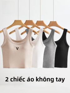 MiiOW | Áo ba lỗ nữ vai rộng áo ba lỗ thể thao áo ba lỗ mùa hè áo ba lỗ có khóa kéo áo ba lỗ có túi