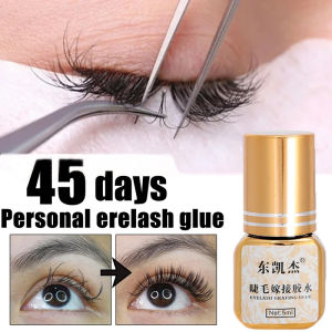 5ml nhanh chóng làm khô ghép keo dán lông mi không có Kích ứng mạnh mẽ giả mắt mi nối keo 45 ngày kéo dài công ty Lash keo trang điểm