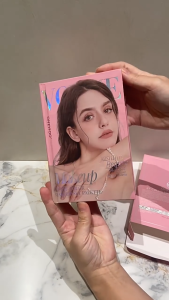 67 Color Eyeshadow Palette Lip Gloss Highlight Blush Repair Multifunctional Book Shape Eye Shadow Plate Makeup Book