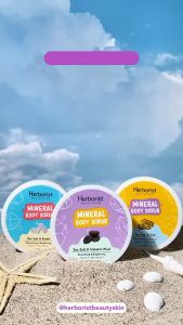 Herborist Mineral Body Scrub 200gr Mengangkat Sel Kulit Mati | Exfoliating
