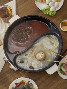 PDM Electric Steamboat Pot Double Flavor 5.5L/7.5L Yuanyang Hot Pot Electric Hot Pot Mandarin Duck Pot 鸳鸯电火锅