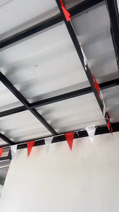 Bendera Segitiga Kemerderkaan Ri Bendera Hias Festival Karnaval Pesta Lomba Agustusan