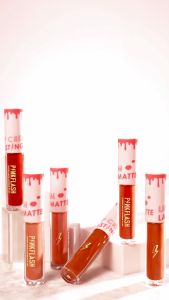 PINKFLASH Lasting Matte Lip Cream Series PF L01 | Lipstik Lembut Tahan Lama Pelembab Pigmentasi Tinggi 21 Colors