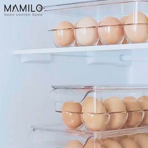 Tempat Penyimpanan Organizer Telur MAMILO