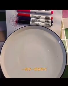 Jeeyee.shop 12PCS Colors Floating Magical Water Painting Pen Whiteboard Magic Waterpen Kids Educational