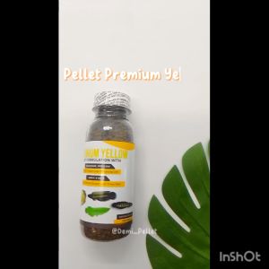 Pelet PREMIUM RED BLUE YELLOW 60 Gram ikan Channa Arwana Louhan