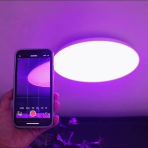 Parkson | APP TUYA Remote Control Bluetooth Acryl Smart Ceiling Light 220V RGB Indoor Lighting Colorful Modern Voice Music Control